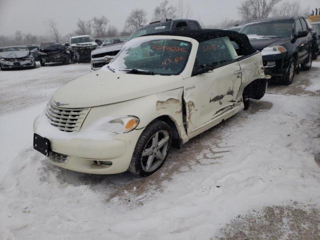 3C3AY75S65T525675 - 2005 CHRYSLER PT CRUISER GT WHITE photo 1