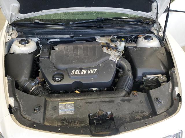 1G1ZE5E75A4122450 - 2010 CHEVROLET MALIBU LTZ أبيض صورة 11