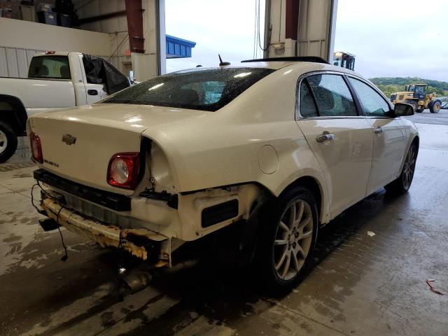 1G1ZE5E75A4122450 - 2010 CHEVROLET MALIBU LTZ أبيض صورة 3