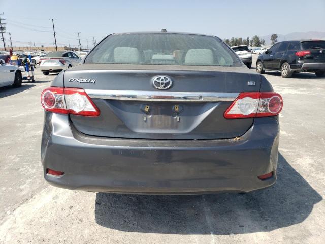 2T1BU4EE8BC536986 - 2011 TOYOTA COROLLA BASE GRAY photo 6