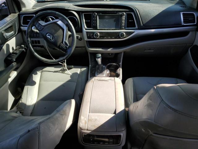 5TDJKRFH5GS500744 - 2016 TOYOTA HIGHLANDER XLE GRAY photo 8