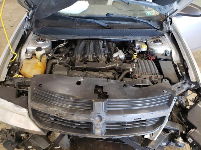 1B3CC4FD5AN201114 - 2010 DODGE AVENGER SXT SILVER photo 11