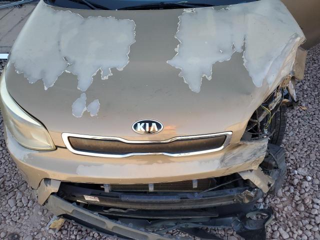 KNDJN2A23E7096836 - 2014 KIA SOUL BROWN photo 11