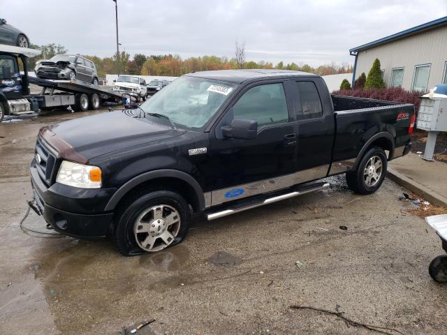 1FTPX14576FA51846 - 2006 FORD F150 BLACK photo 1