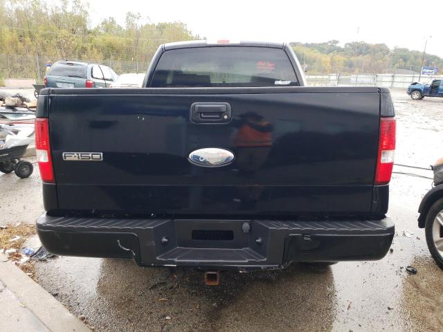 1FTPX14576FA51846 - 2006 FORD F150 BLACK photo 6