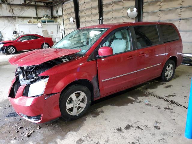 1D8HN54P68B113896 - 2008 DODGE GRAND CARA SXT RED photo 1