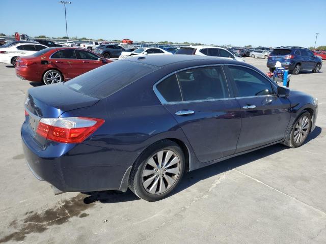 1HGCR2F80DA131779 - 2013 HONDA ACCORD EXL BLUE photo 3