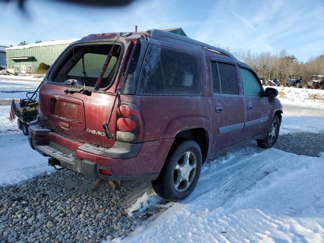 1GNET16S146221578 - 2004 CHEVROLET TRAILBLAZE EXT LS BURGUNDY photo 3