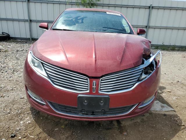 3LN6L2J96DR805609 - 2013 LINCOLN MKZ RED photo 5