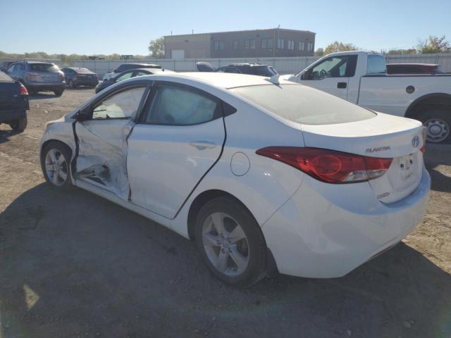 5NPDH4AE8DH373789 - 2013 HYUNDAI ELANTRA GLS WHITE photo 2