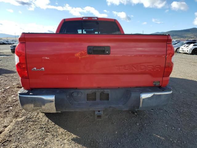 5TFUW5F15GX512108 - 2016 TOYOTA TUNDRA DOUBLE CAB SR/SR5 RED photo 6