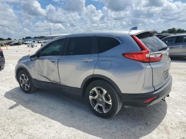 5J6RW1H87KA010988 - 2019 HONDA CR-V EXL SILVER photo 2