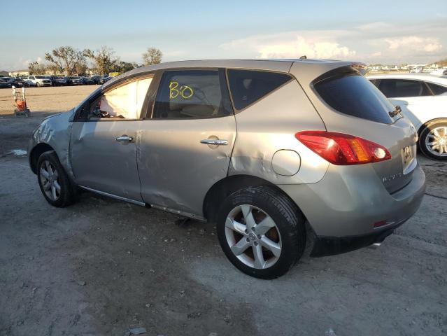 JN8AZ18U49W106165 - 2009 NISSAN MURANO S SILVER photo 2