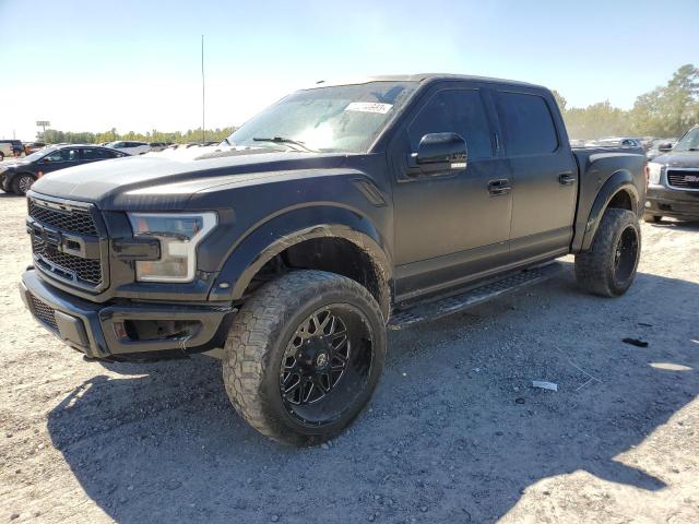 1FTFW1RG1JFD79247 - 2018 FORD F150 RAPTOR GRAY photo 1