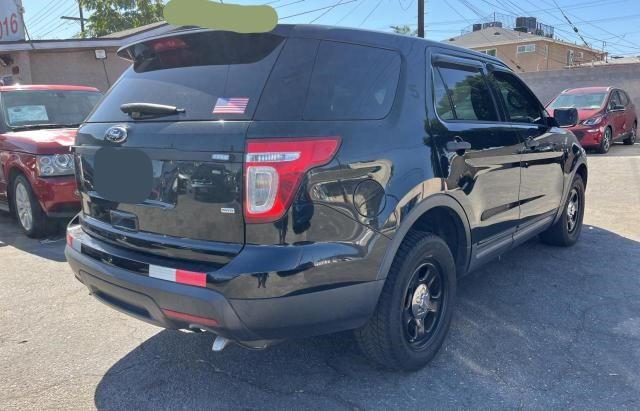 1FM5K8AR9DGA09168 - 2013 FORD EXPLORER POLICE INTERCEPTOR 黑色 照片 4