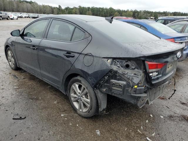 5NPD84LF8JH279669 - 2018 HYUNDAI ELANTRA SEL BLACK photo 2