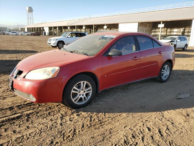 1G2ZG558764230543 - 2006 PONTIAC G6 SE1 RED photo 1