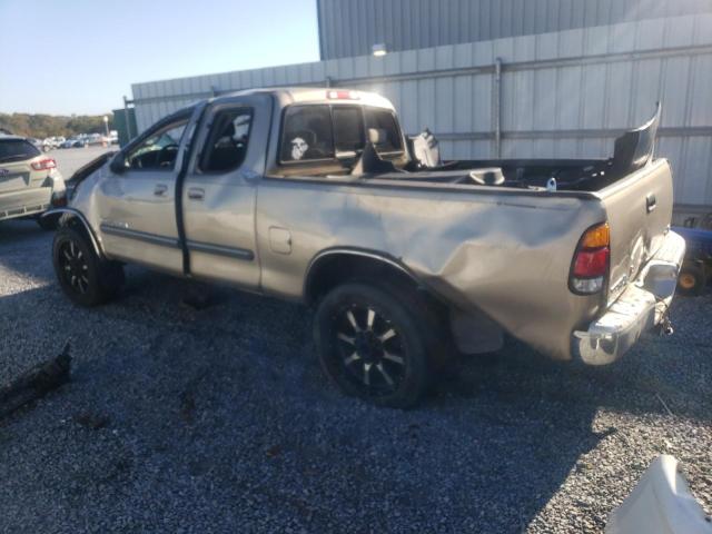 5TBRT341X6S478802 - 2006 TOYOTA TUNDRA ACCESS CAB SR5 BEIGE photo 2