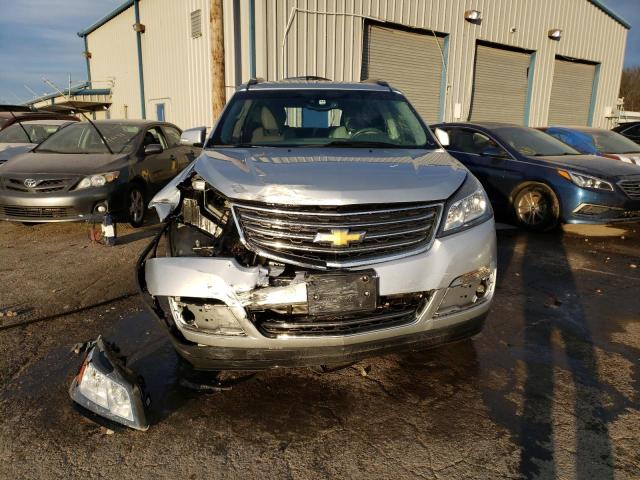 1GNKRJKD4EJ197123 - 2014 CHEVROLET TRAVERSE LTZ SILVER photo 5