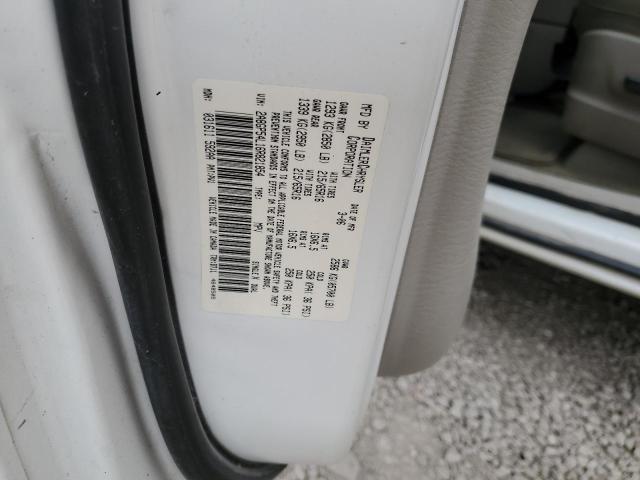 2A8GP54L16R821854 - 2006 CHRYSLER TOWN & COU TOURING თეთრი ფოტო 12