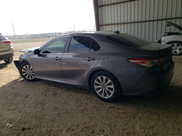 4T1B11HK1KU253949 - 2019 TOYOTA CAMRY L GRAY photo 2