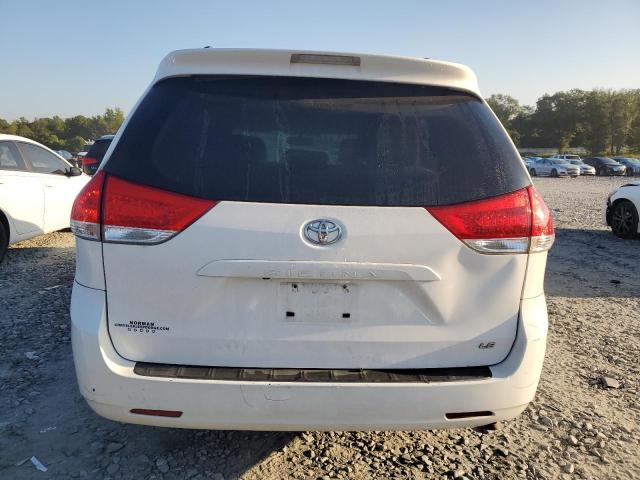 5TDKK3DC4BS030711 - 2011 TOYOTA SIENNA LE WHITE photo 6