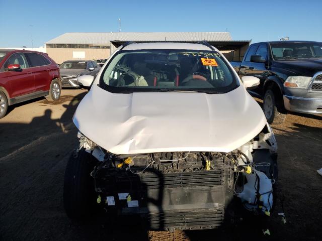 MAJ6P1UL0JC192574 - 2018 FORD ECOSPORT SE WHITE photo 5