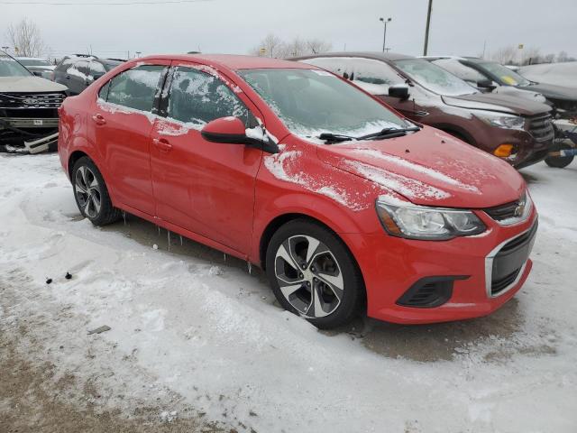 1G1JF5SB6H4122972 - 2017 CHEVROLET SONIC PREM RED photo 4