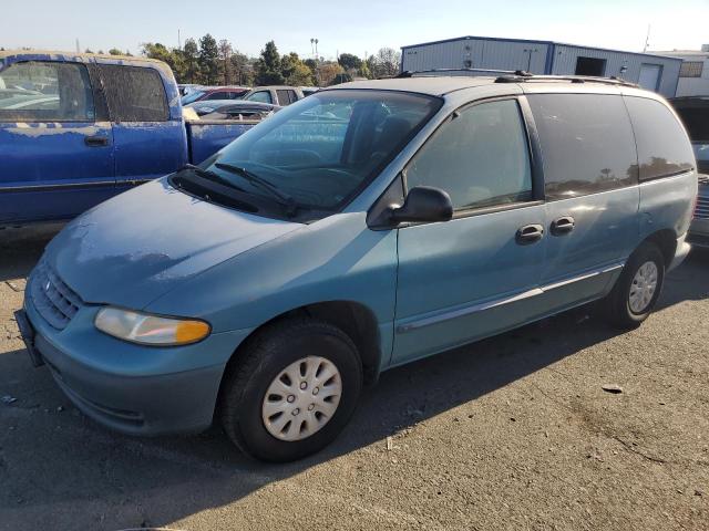 2P4FP2539TR819096 - 1996 PLYMOUTH VOYAGER BLUE photo 1