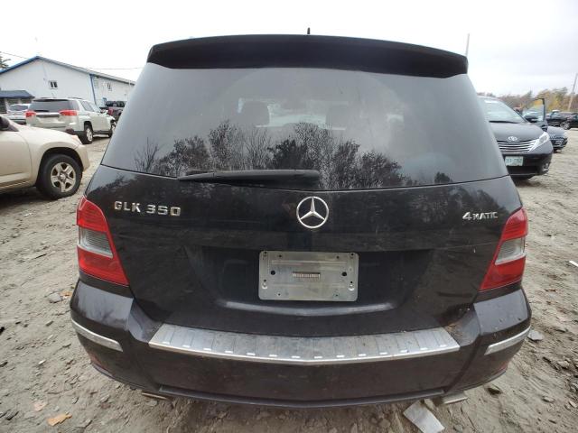 WDCGG8HB7BF670377 - 2011 MERCEDES-BENZ GLK 350 4MATIC BLACK photo 6