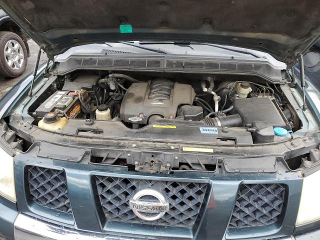 5N1AA08A64N700446 - 2004 NISSAN ARMADA SE BLUE photo 12