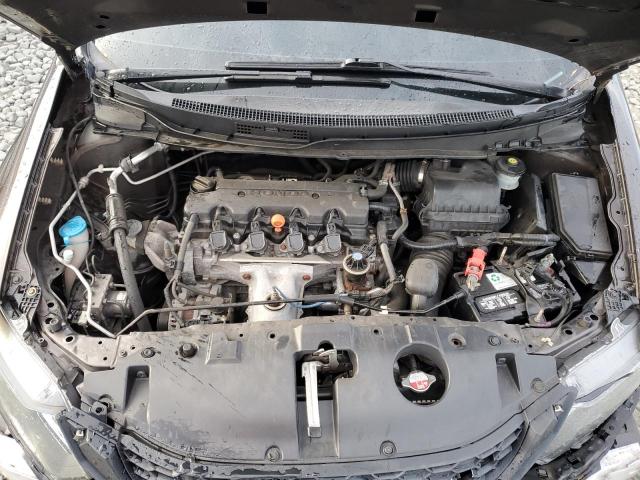 2HGFB2F90EH555072 - 2014 HONDA CIVIC EXL Շագանակագույն լուսանկար 11