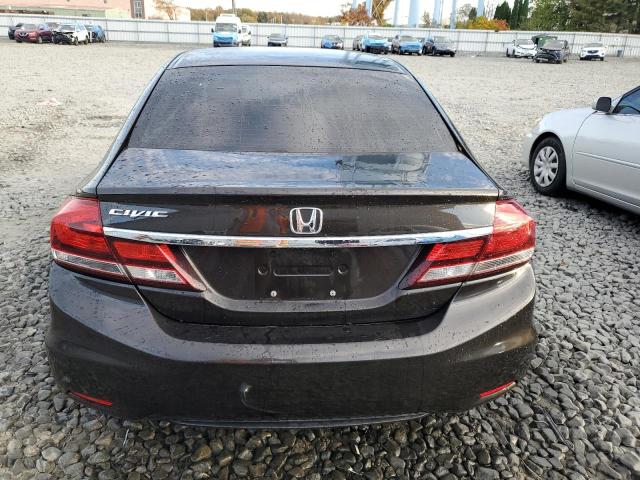 2HGFB2F90EH555072 - 2014 HONDA CIVIC EXL BROWN photo 6