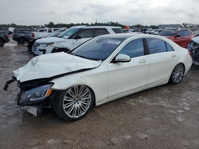 WDDUG6GB7KA430392 - 2019 MERCEDES-BENZ S 450 WHITE photo 1