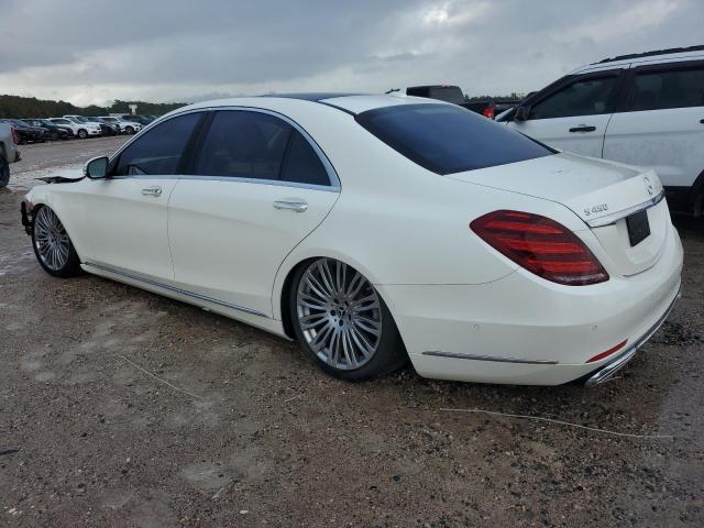 WDDUG6GB7KA430392 - 2019 MERCEDES-BENZ S 450 WHITE photo 2