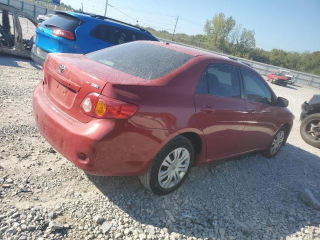 1NXBU40E79Z009019 - 2009 TOYOTA COROLLA BASE RED photo 3