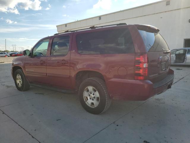 1GNFK16387J262226 - 2007 CHEVROLET SUBURBAN K1500 MAROON photo 2