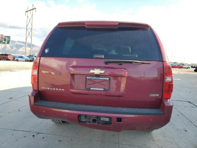 1GNFK16387J262226 - 2007 CHEVROLET SUBURBAN K1500 MAROON photo 6