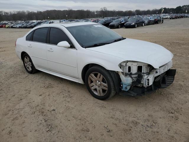 2G1WB5E31F1122005 - 2015 CHEVROLET IMPALA LIM LT WHITE photo 4