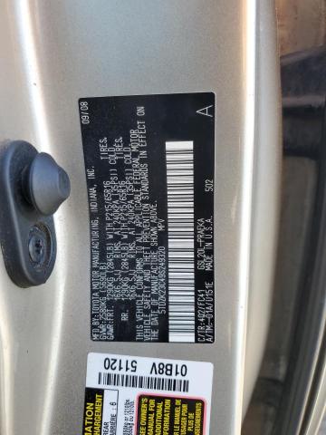 5TDZK23C49S249320 - 2009 TOYOTA SIENNA CE GOLD photo 13