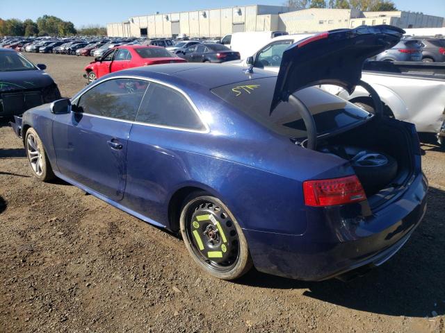 WAUCGAFR6DA025289 - 2013 AUDI S5 PREMIUM PLUS შავი ფოტო 2