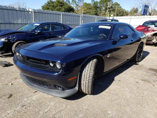 2C3CDZFJ7FH854949 - 2015 DODGE CHALLENGER R/T SCAT PACK BLUE photo 1