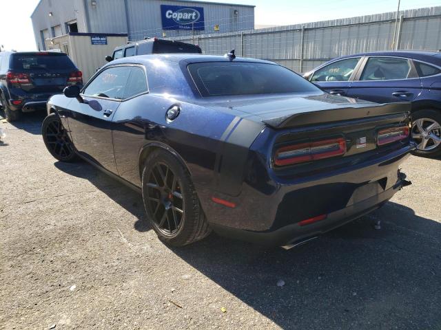 2C3CDZFJ7FH854949 - 2015 DODGE CHALLENGER R/T SCAT PACK BLUE photo 2