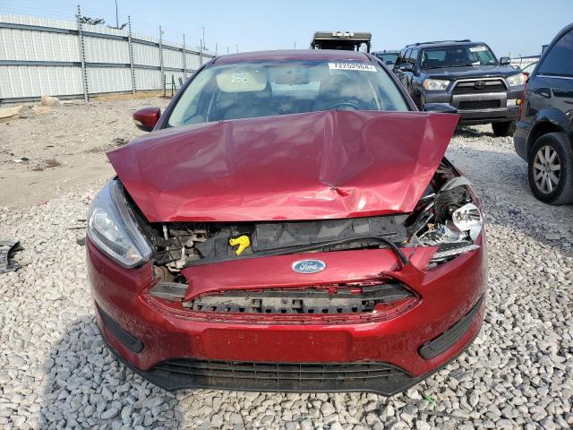 1FADP3F29GL323775 - 2016 FORD FOCUS SE RED photo 5