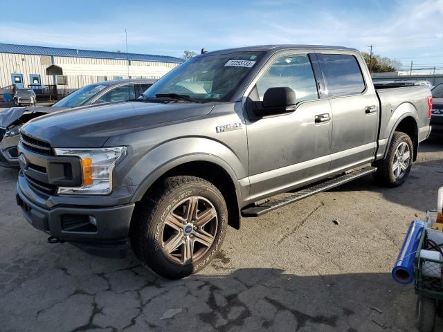 1FTEW1E44KFC94637 - 2019 FORD F150 SUPERCREW GRAY photo 1