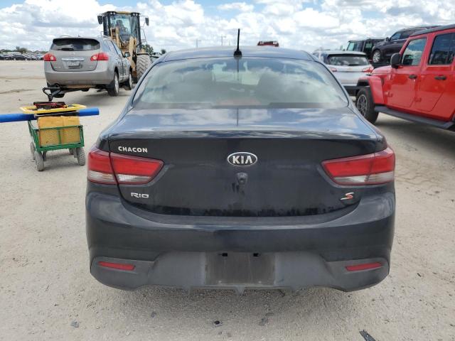 3KPA24AB4KE213419 - 2019 KIA RIO S BLACK photo 6