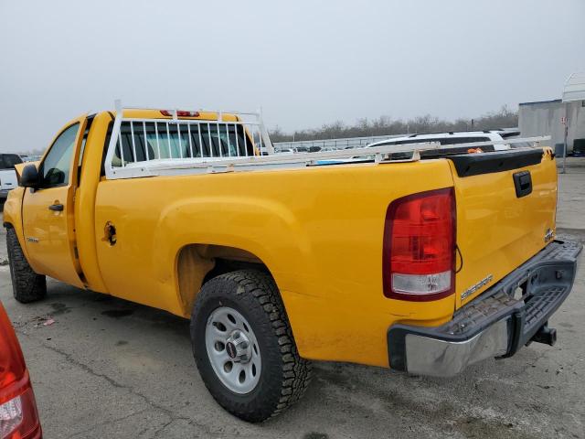 1GTN1TE08DZ191021 - 2013 GMC SIERRA C1500 YELLOW photo 2