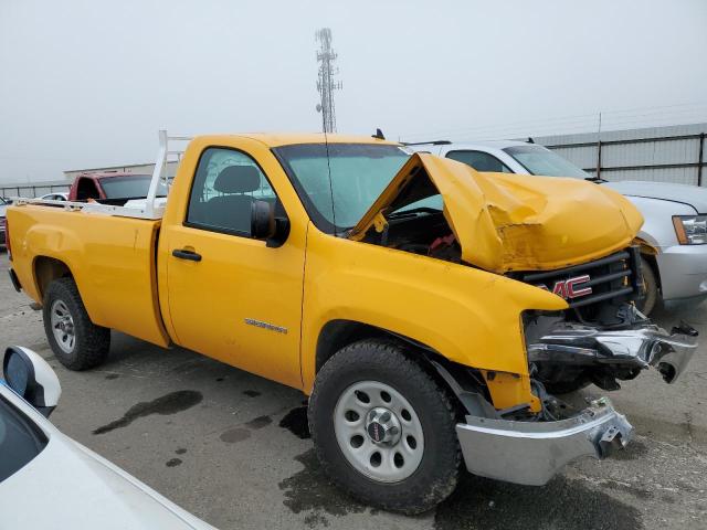 1GTN1TE08DZ191021 - 2013 GMC SIERRA C1500 YELLOW photo 4