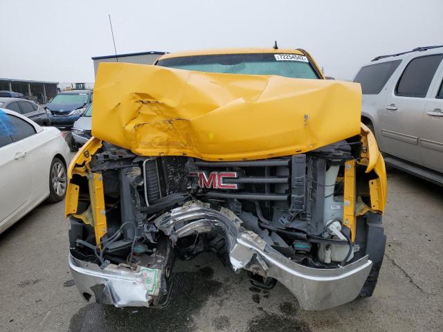 1GTN1TE08DZ191021 - 2013 GMC SIERRA C1500 YELLOW photo 5