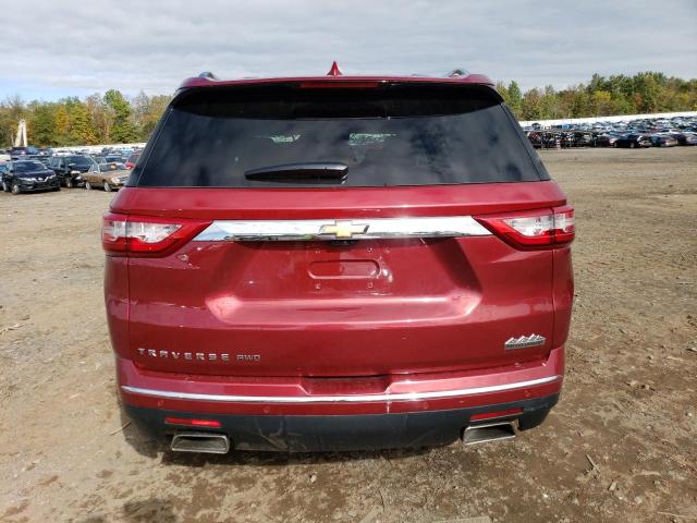 1GNEVKKW5JJ188506 - 2018 CHEVROLET TRAVERSE HIGH COUNTRY MAROON photo 6